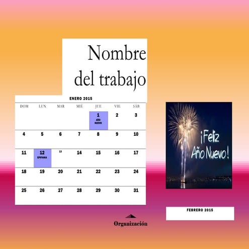 Calendario mensual  juan david gomez arbelaez 9-E