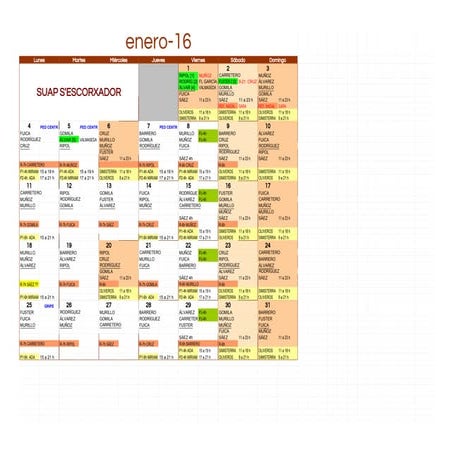 Calendario suap s'escorxador 2016.xls   gener 2016