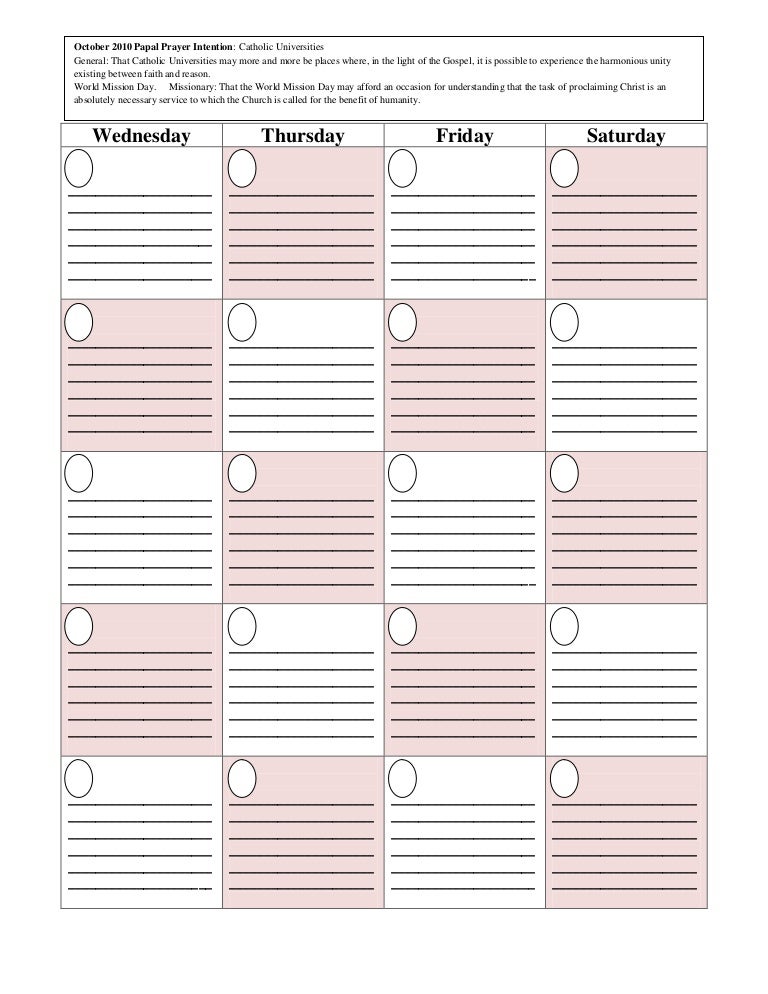 Calendar Oct2 Papal