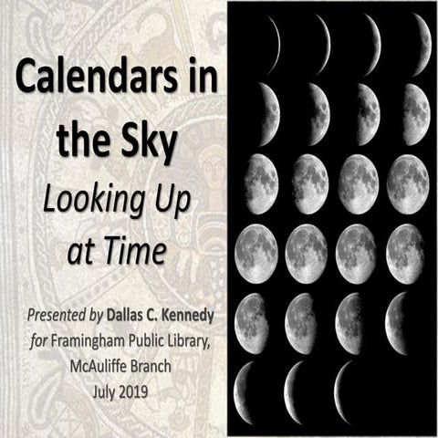 Calendars in the Sky
