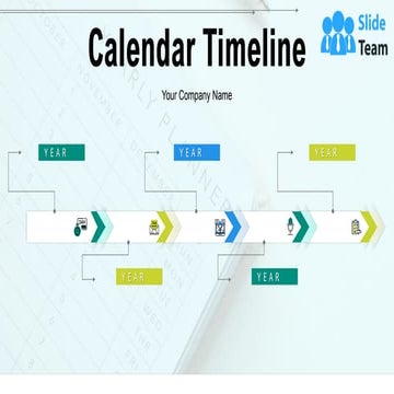 Calendar Timeline Training Plan Milestone Planning Month Duration Completion