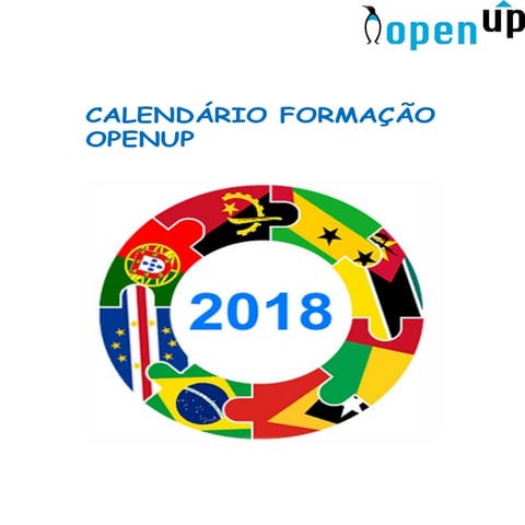 Calendário OpenUp 2018