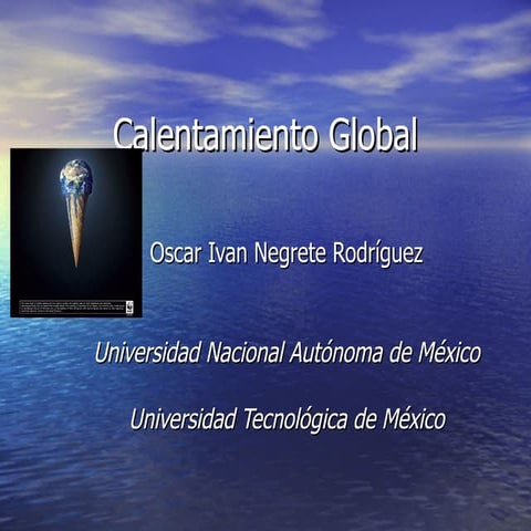 Calentamiento global | PPT