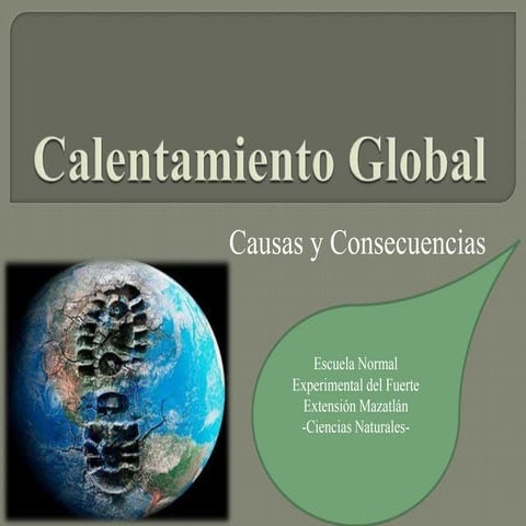 Calentamiento global sobre el documental de Algore