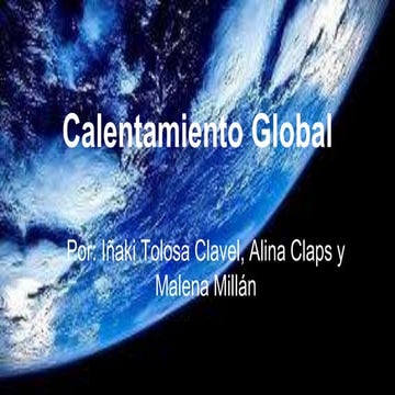 Calentamiento Global