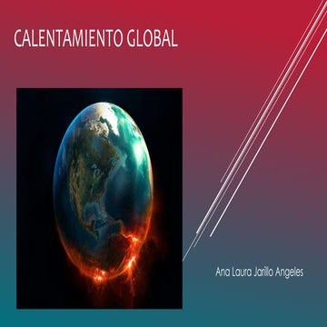 Calentamiento global presentacion greisy | PPTX