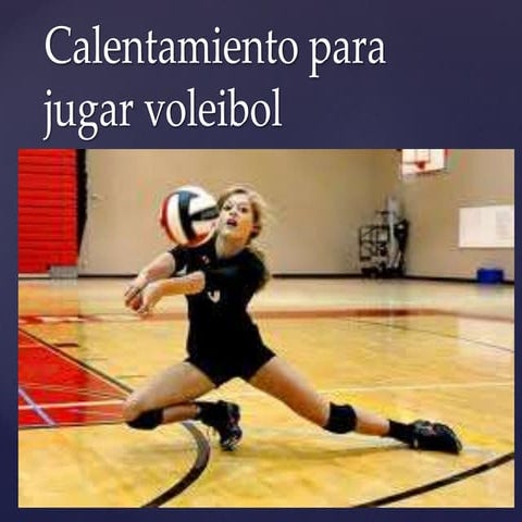 Calentamiento voleibol