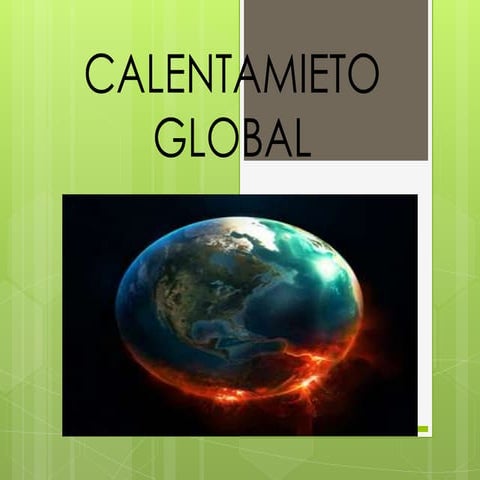 Calentamiento global | PPTX