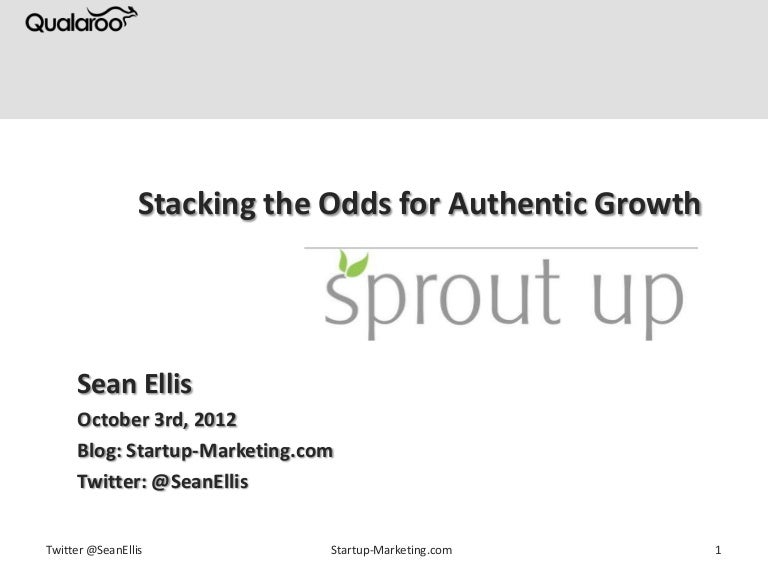 Stacking the Odds for Authentic Growth
