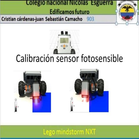 Calibración sensor fotosensible
