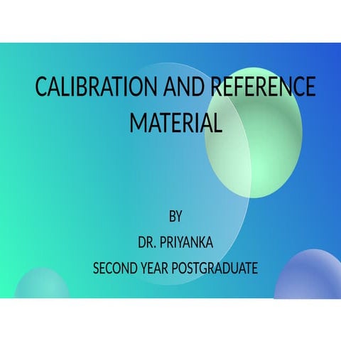 CALIBRATION AND REFERENCE MATERIALS.pptx