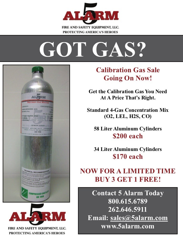 Calibration Gas Promo