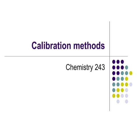 Calibration | PPT