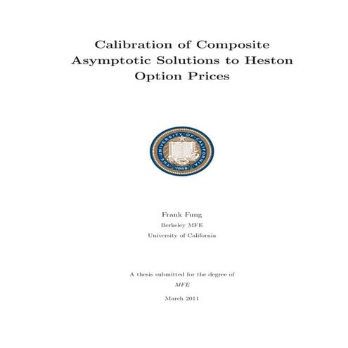 Calibration of composite asymptotic solutions to heston option prices