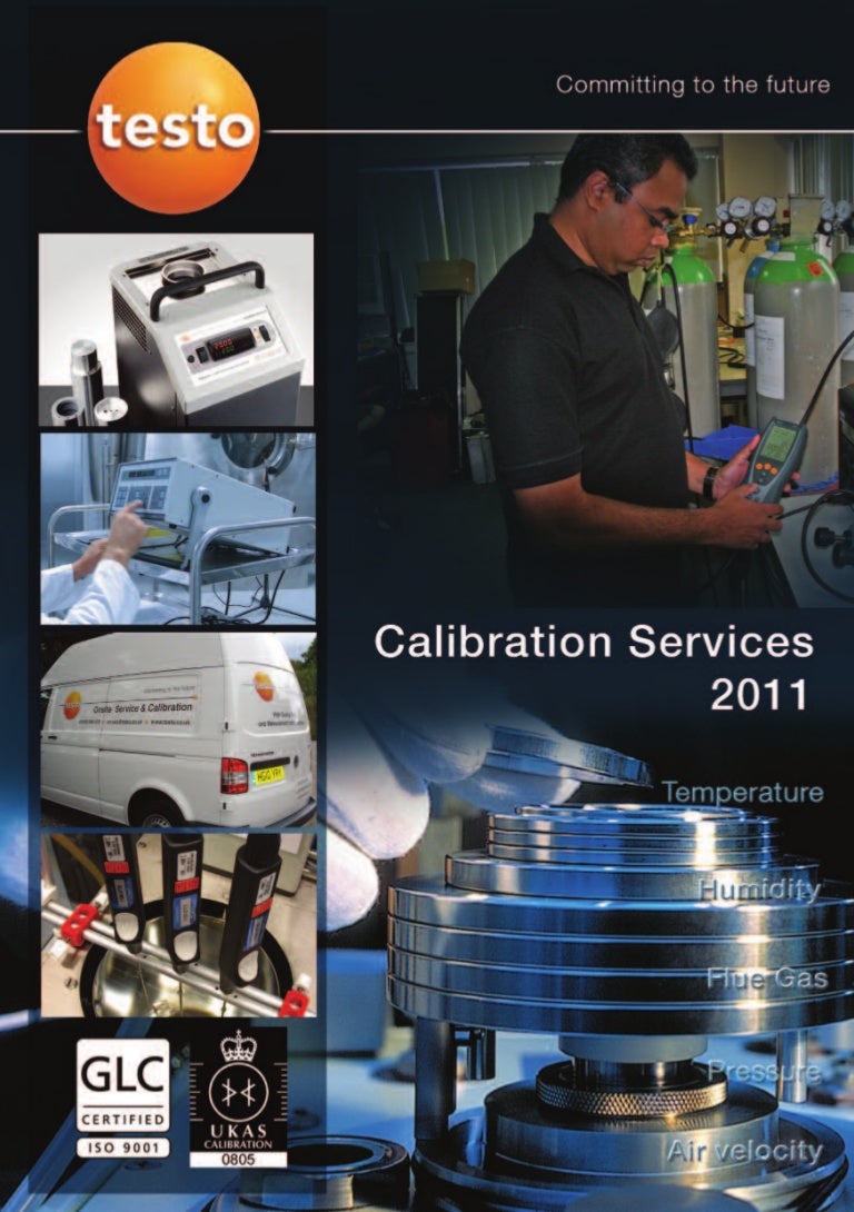 Calibration services brochure 2011