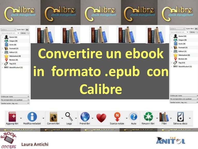 SCARICARE EBOOK CON CALIBRE