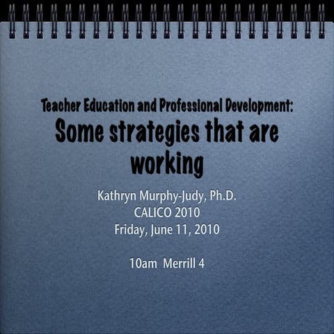 Calico2010 presentation