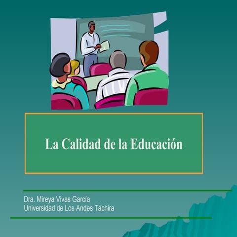 Calidad de la Educación | PPT
