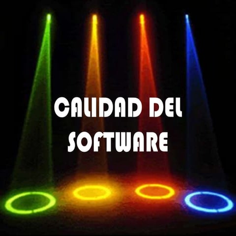 Calidad del software