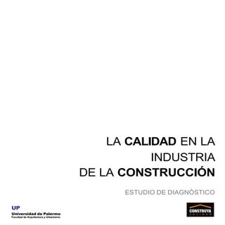Calidad en cosntruccion