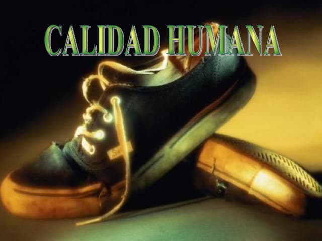 Calidad Humana