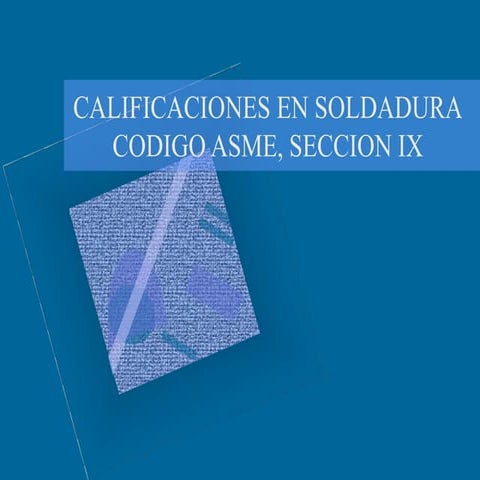 Calificación en Soldadura .ppt