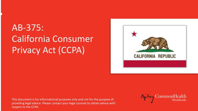 California Consumer Privacy Act: What your brand needs to know