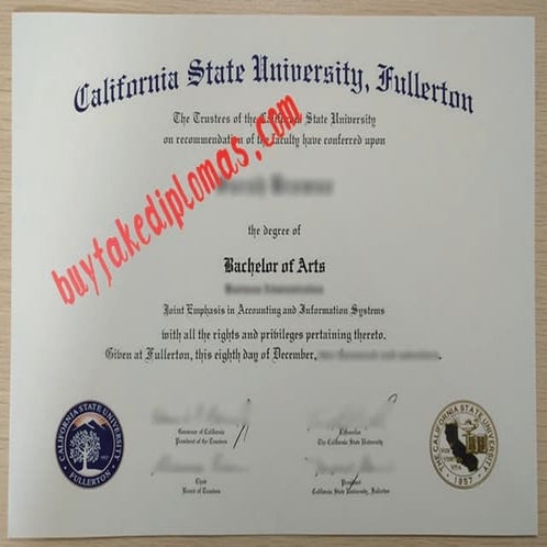 California State University Fullerton Degree | PPT