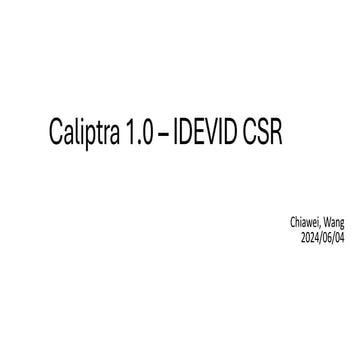 Caliptra IDEVID Certificate Signing Request