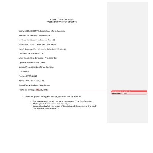 Lesson plan in preschool letter mm | DOCX