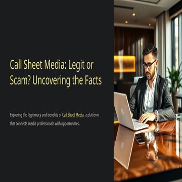 Is Call Sheet Media a Scam? Exposing the Realities