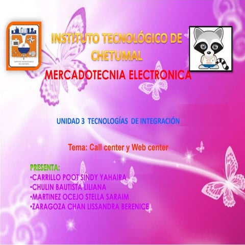 Call center y web center