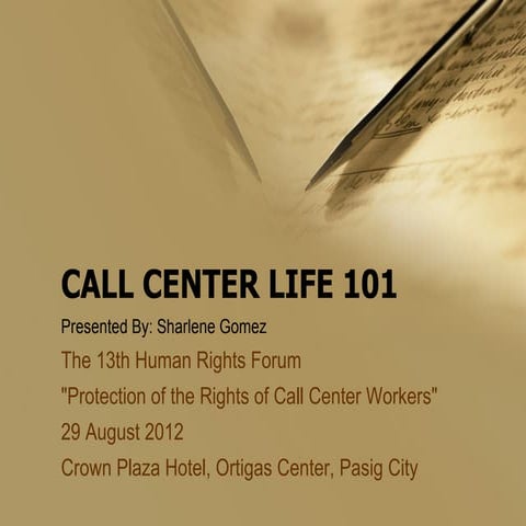 Call Center Life 101 v3