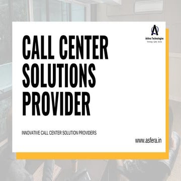 call center solution providers in India.pdf