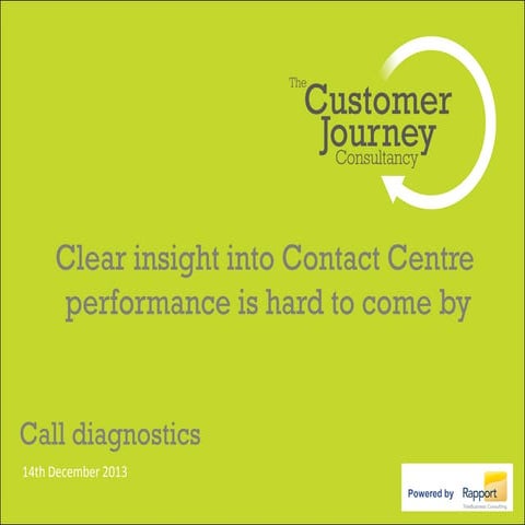 Call diagnostics 2013 12 15