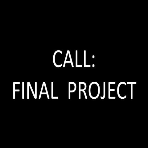 Call final project