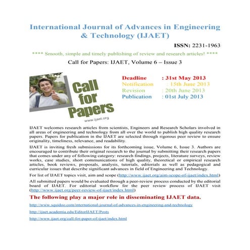 Submit Your Research Paper | Publish Research Paper | IJARIIT Journal ...