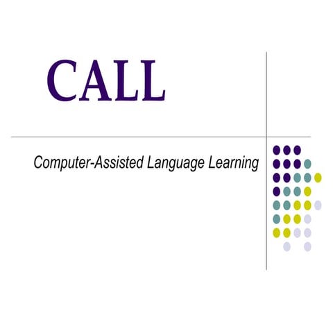 Computer Assisted Language Learning