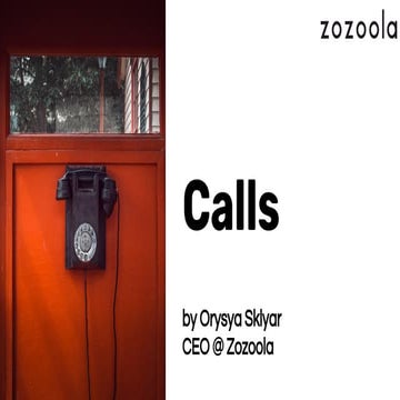 Orysya Sklyar - Calls
