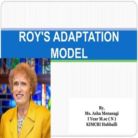 The Callista Roy Adoptation Model...pptx