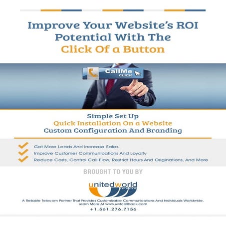 CallMe Click - Improve Your Website's ROI Potential With the Click of a Button