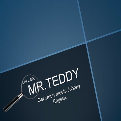 Call me mr teddy presentation