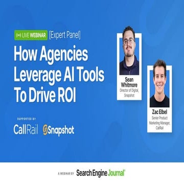 [Expert Panel] How Agencies Leverage AI Tools To Drive ROI