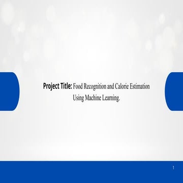 Calorie estimator using the machine learning.pptx.pptx