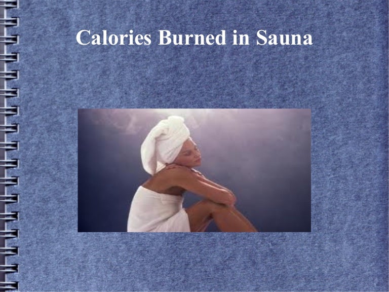 Calories burned in sauna