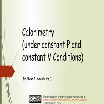 Calorimetry