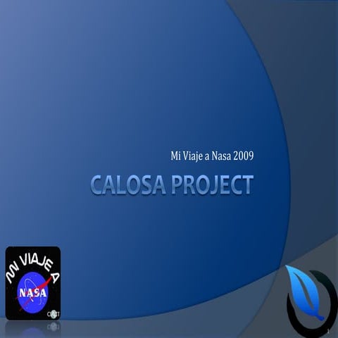 CALOSA Project Presentation