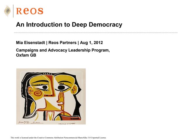 CALP deep democracy webinar