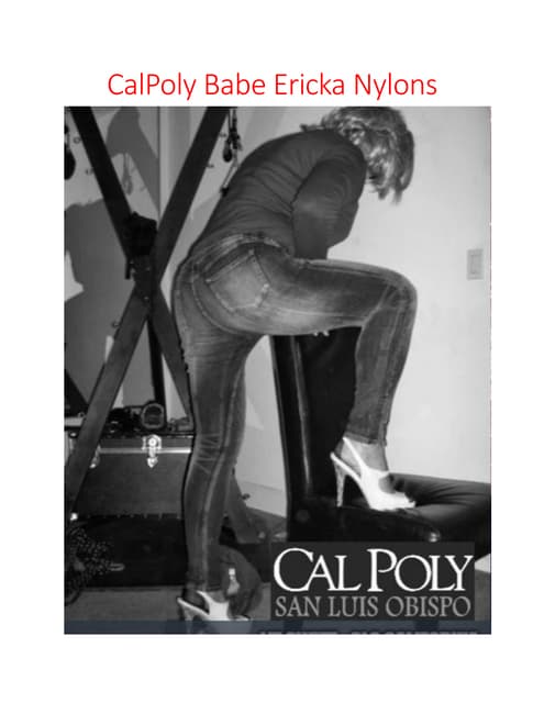 CalPoly Babe - Ericka Nylons Slo California!