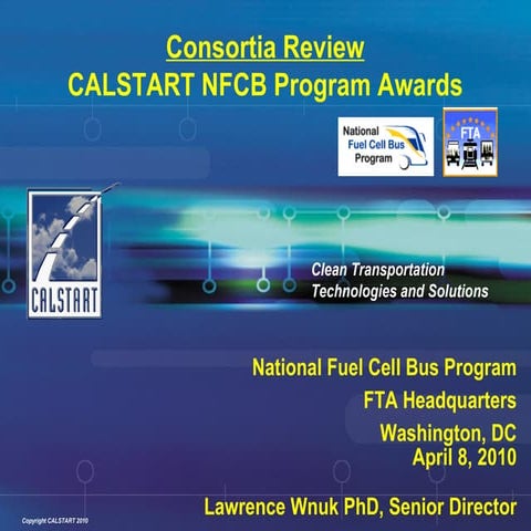 Calstart fuel cell bus review short v3